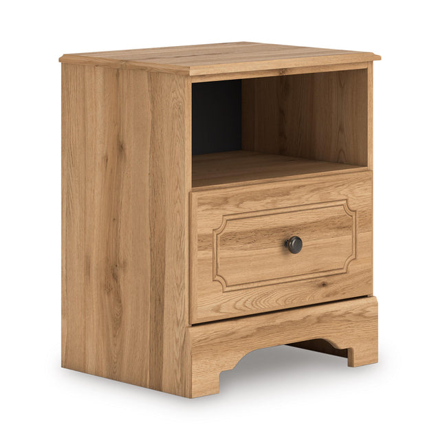  Signature Design by Ashley Aleaport PCB1075-91 One Drawer Night Stand IMAGE 1
