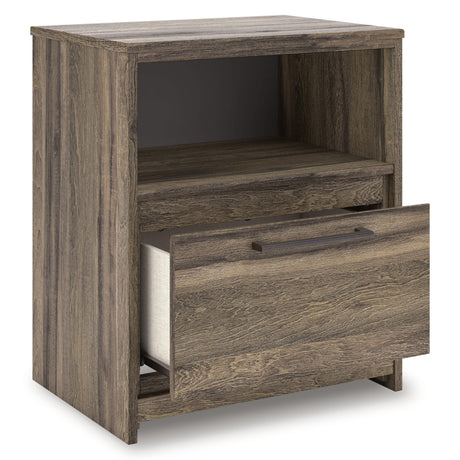  Signature Design by Ashley Elbrim PCB2005-91 One Drawer Night Stand IMAGE 2