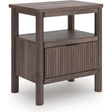  Signature Design by Ashley Pamytta PCB2614-91 One Drawer Night Stand IMAGE 1