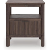  Signature Design by Ashley Pamytta PCB2614-91 One Drawer Night Stand IMAGE 2