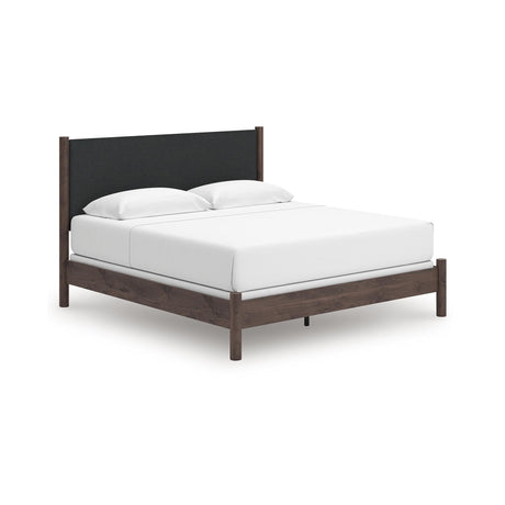 Signature Design by Ashley Pamytta PCB2614B29 King Upholstered Panel Bed IMAGE 1