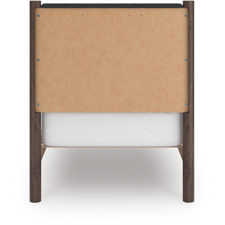  Signature Design by Ashley Pamytta PCB2614B8 Twin Upholstered Panel Platform Bed IMAGE 4