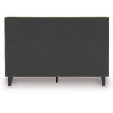  Signature Design by Ashley Chirason PCB3367-81 Queen Upholstered Bed with Roll Slats IMAGE 4