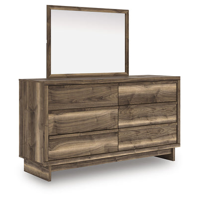  Signature Design by Ashley Chirason PCB3367B1 Dresser and Mirror IMAGE 1