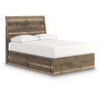  Signature Design by Ashley Chirason PCB3367B28 Full Panel Bed with Storage IMAGE 1