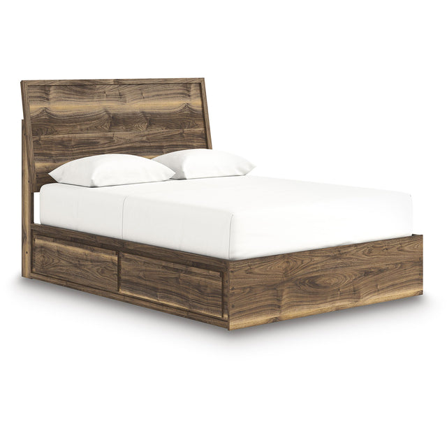  Signature Design by Ashley Chirason PCB3367B4 Queen Panel Bed with Storage IMAGE 1