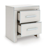  Signature Design by Ashley Zuraleus PCB3381-92 Two Drawer Night Stand IMAGE 2