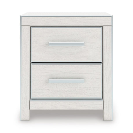 Signature Design by Ashley Zuraleus PCB3381-92 Two Drawer Night Stand IMAGE 3