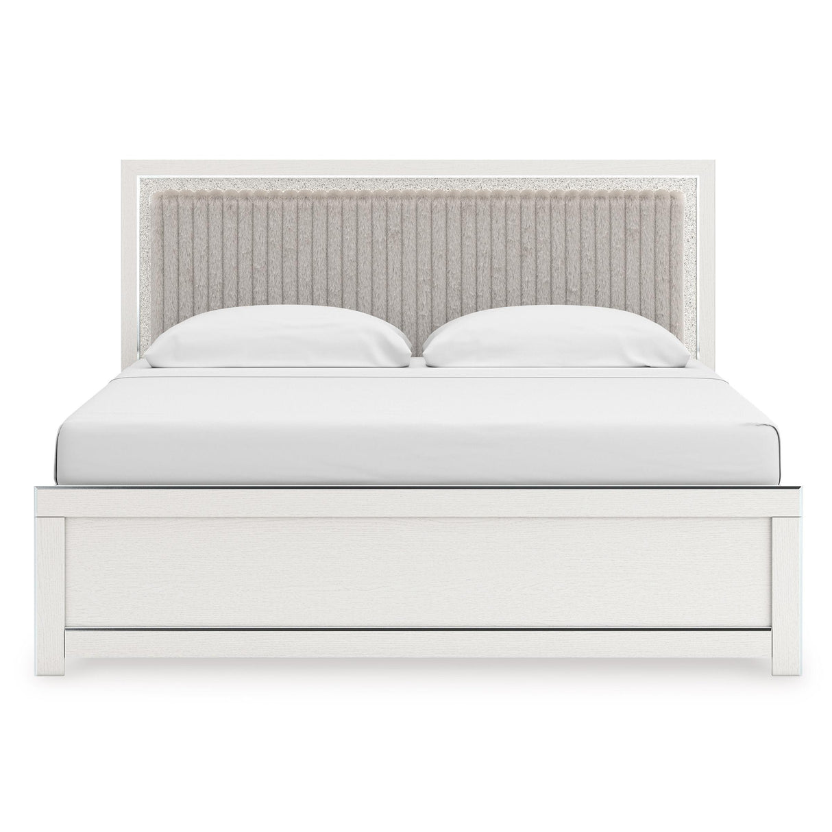  Signature Design by Ashley Zuraleus PCB3381B10 King Upholstered Panel Bed IMAGE 2
