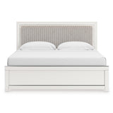  Signature Design by Ashley Zuraleus PCB3381B10 King Upholstered Panel Bed IMAGE 2