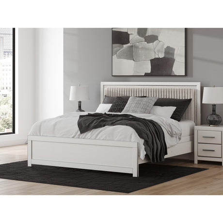  Signature Design by Ashley Zuraleus PCB3381B10 King Upholstered Panel Bed IMAGE 6