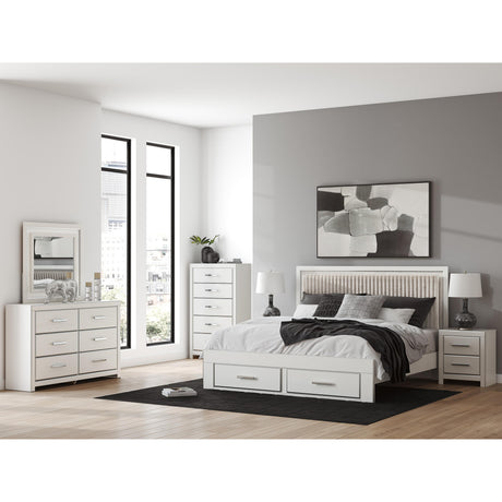  Signature Design by Ashley Zuraleus PCB3381B9 King Upholstered Panel Storage Bed IMAGE 7