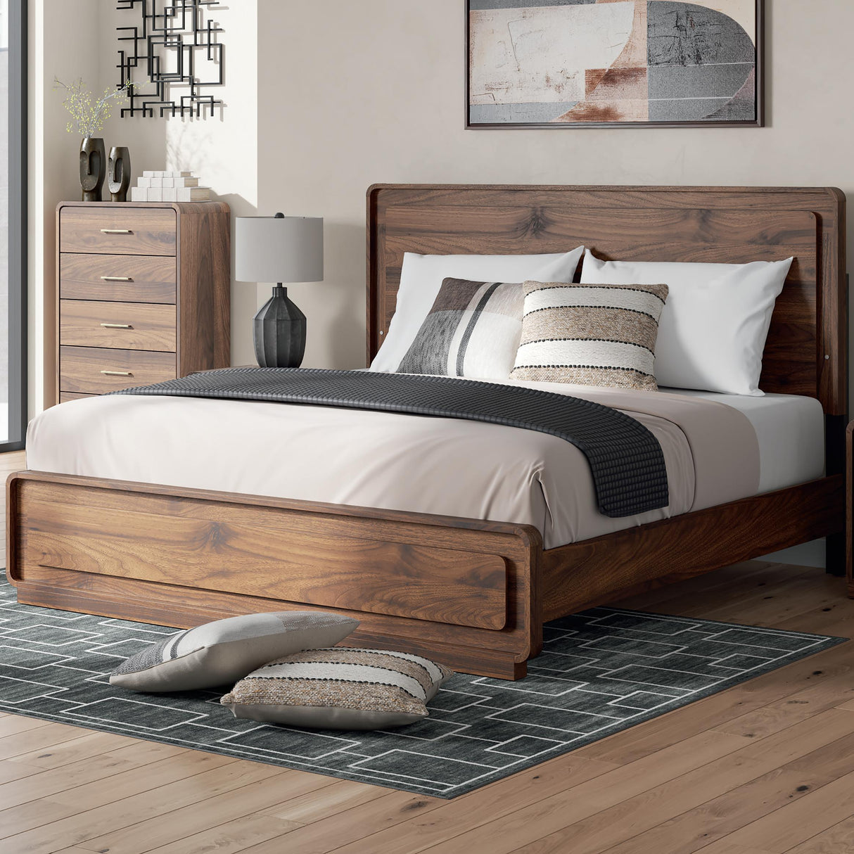  Signature Design by Ashley Fortlorn PCB386B4 King Panel Bed IMAGE 1