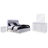  Signature Design by Ashley Jarlee PCB392B2 Queen Upholstered Panel Bed IMAGE 5