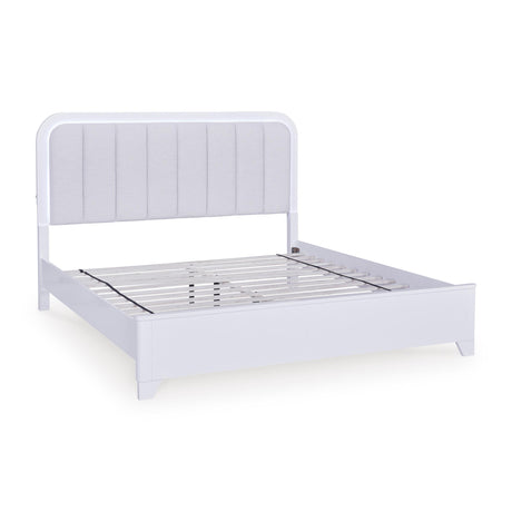  Signature Design by Ashley Jarlee PCB392B4 King Upholstered Panel Bed IMAGE 4