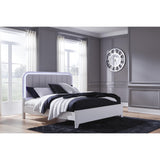  Signature Design by Ashley Jarlee PCB392B4 King Upholstered Panel Bed IMAGE 5