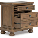  Signature Design by Ashley Feddinger PCB779-92 Two Drawer Night Stand IMAGE 2