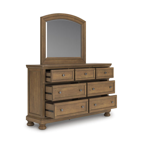  Signature Design by Ashley Feddinger PCB779B1 Dresser and Mirror IMAGE 2