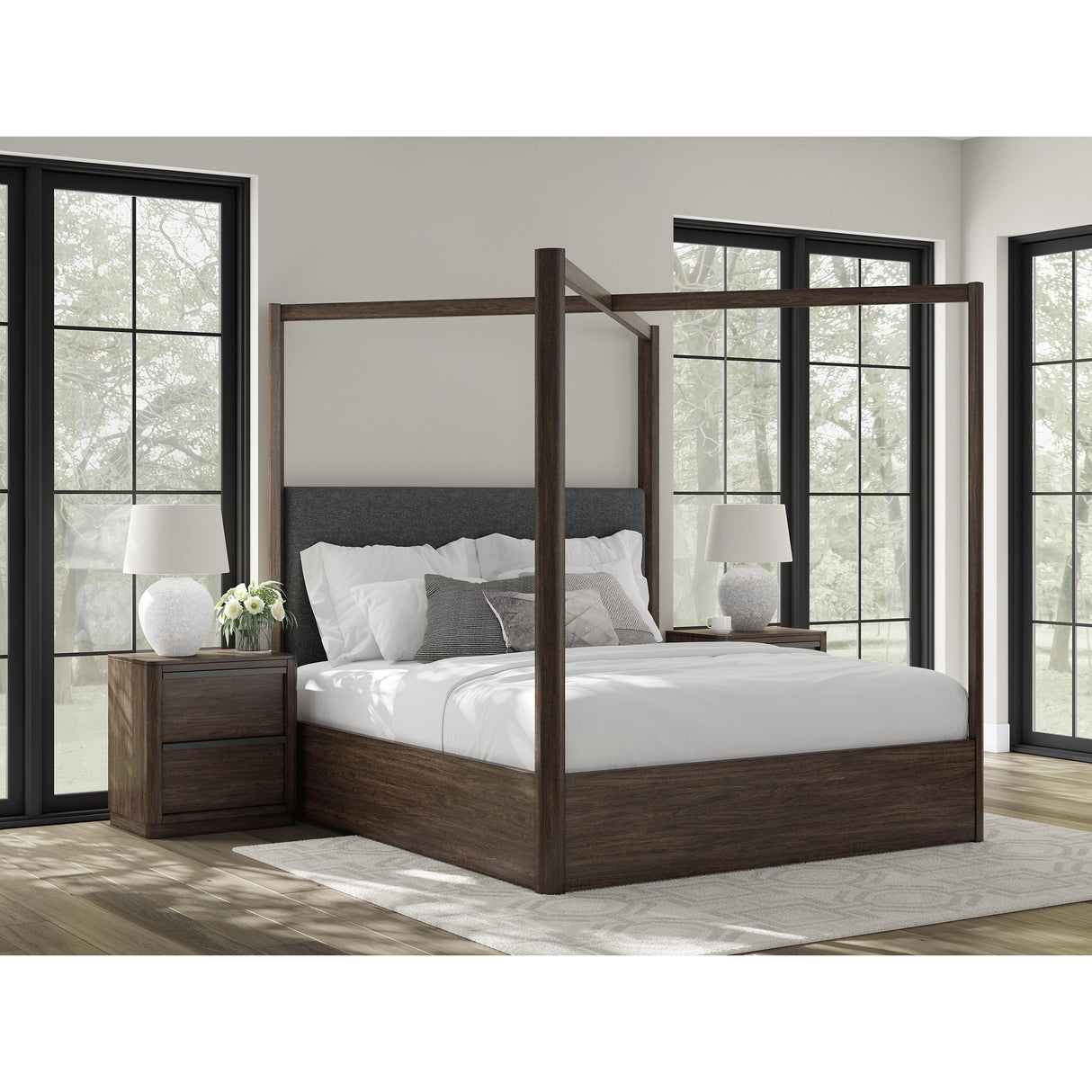  Signature Design by Ashley Dilenno PCB857B7 California King Canopy Bed IMAGE 4