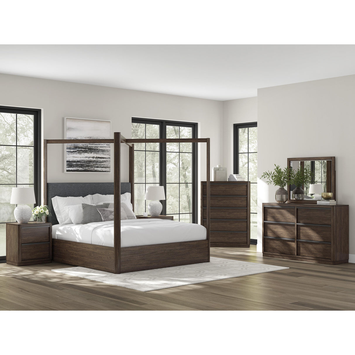  Signature Design by Ashley Dilenno PCB857B7 California King Canopy Bed IMAGE 6