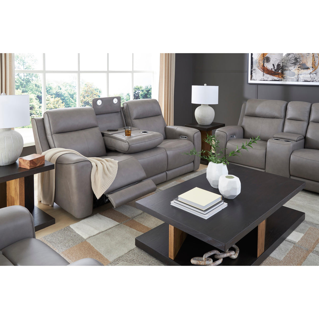  Signature Design by Ashley 5Z-Comfort PCU1090015 Power Reclining Sofa with Adjustable Headrest IMAGE 11