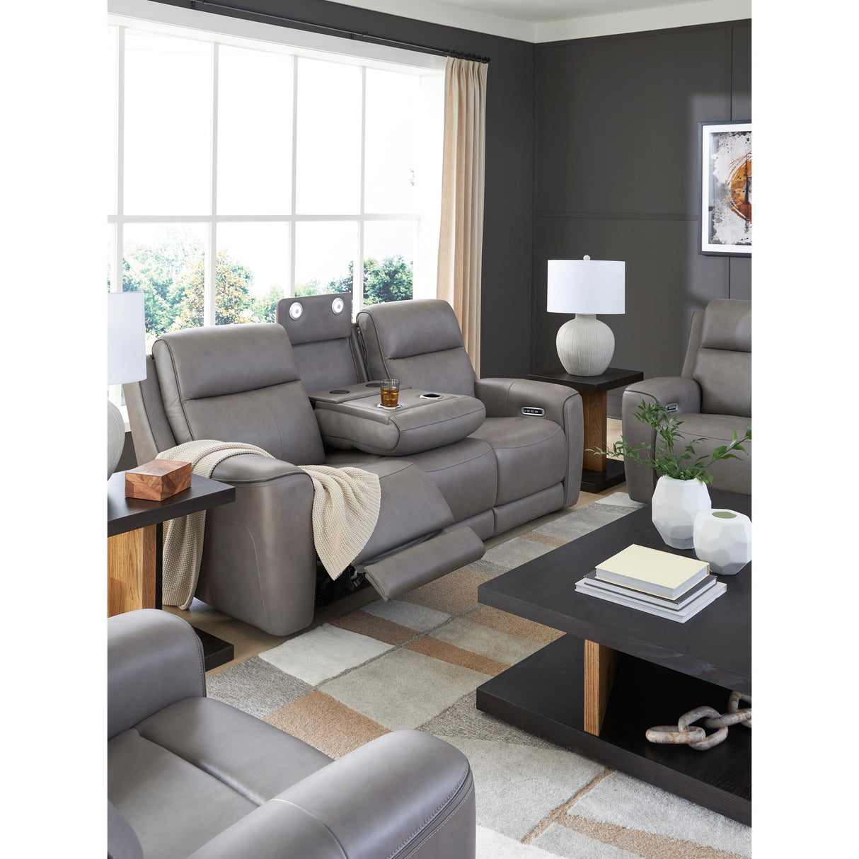  Signature Design by Ashley 5Z-Comfort PCU1090015 Power Reclining Sofa with Adjustable Headrest IMAGE 13