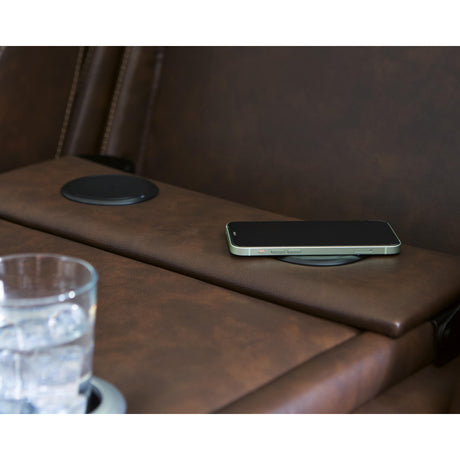  Signature Design by Ashley Knightington PCU1160215A Power Reclining Sofa with Audio Seating IMAGE 9