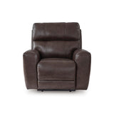  Signature Design by Ashley Crossplex PCU6450613 Power Recliner with Adjustable Headrest IMAGE 3