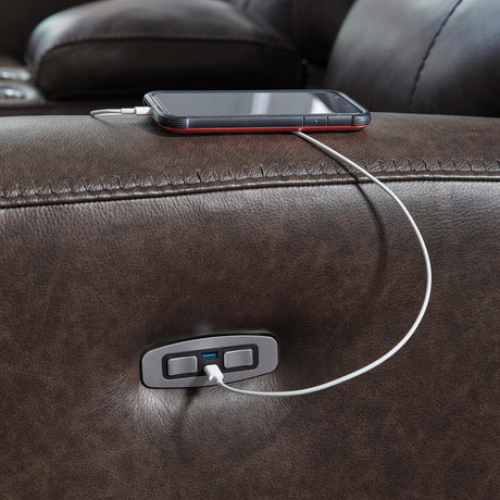 Signature Design by Ashley Crossplex PCU6450615 Power Reclining Sofa with Adjustable Headrest IMAGE 9