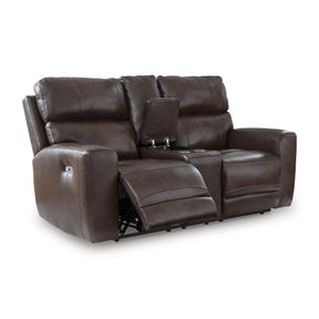  Signature Design by Ashley Crossplex PCU6450618 Power Reclining Loveseat with Console and Adjustable Headrest IMAGE 1