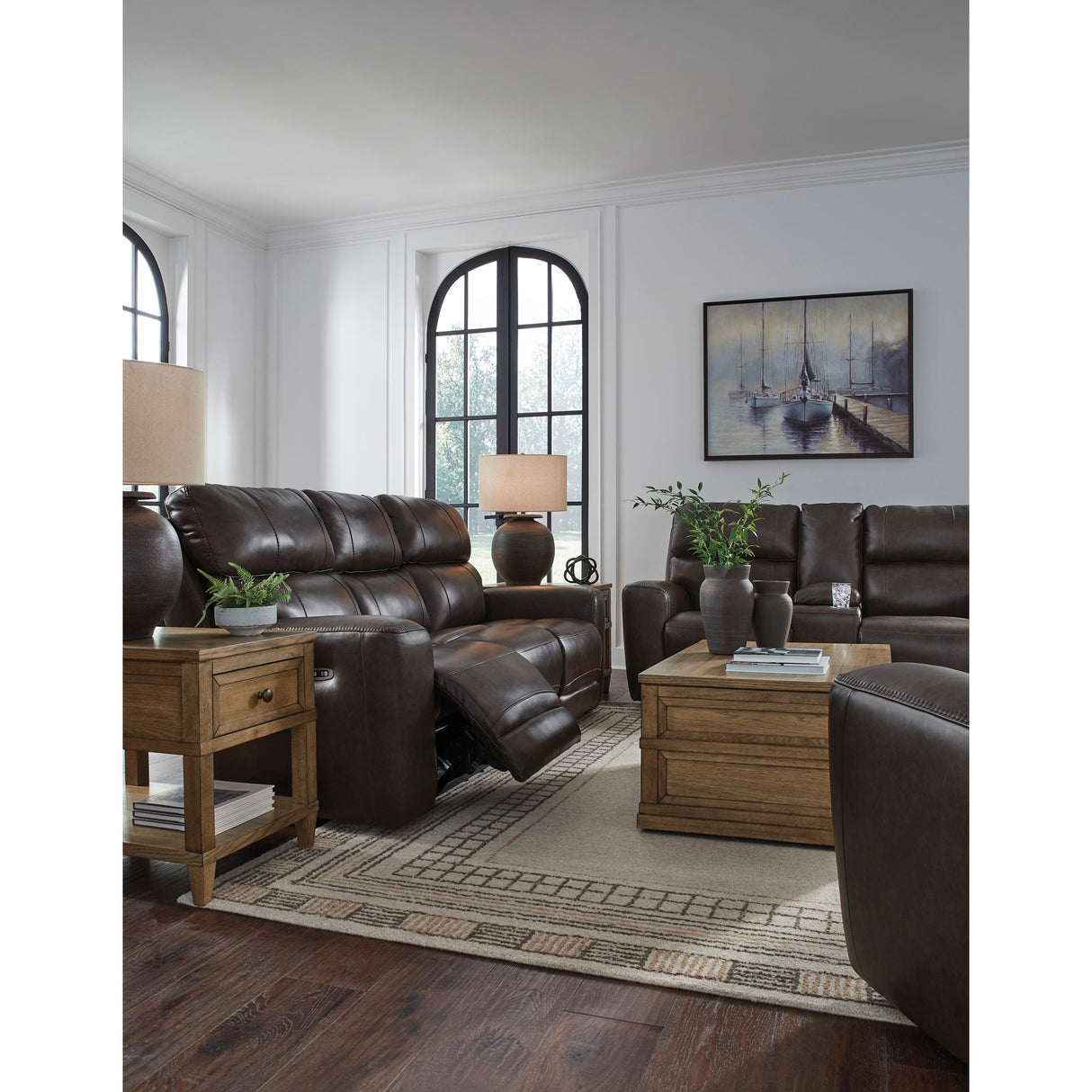  Signature Design by Ashley Crossplex PCU6450618 Power Reclining Loveseat with Console and Adjustable Headrest IMAGE 11