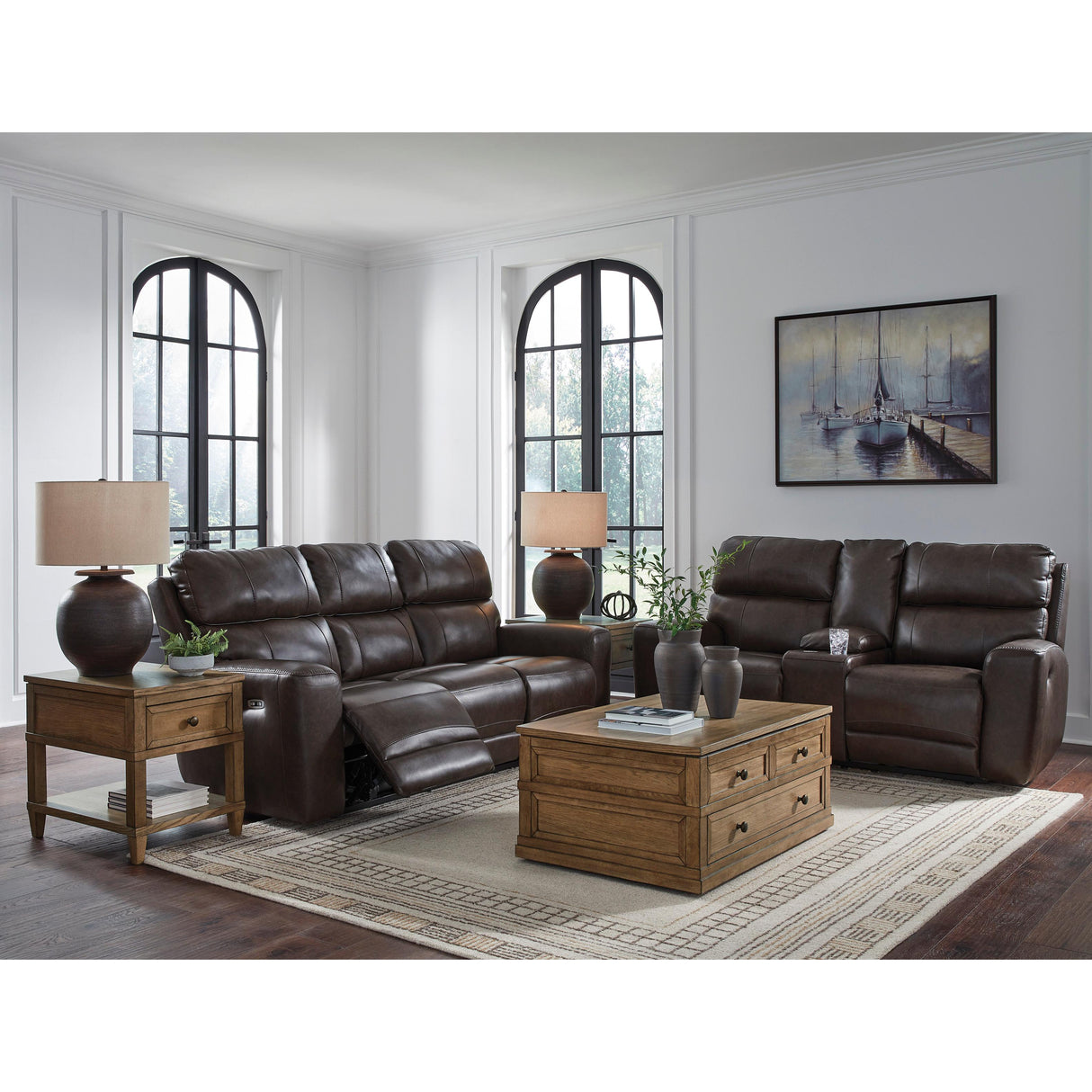  Signature Design by Ashley Crossplex PCU6450618 Power Reclining Loveseat with Console and Adjustable Headrest IMAGE 14