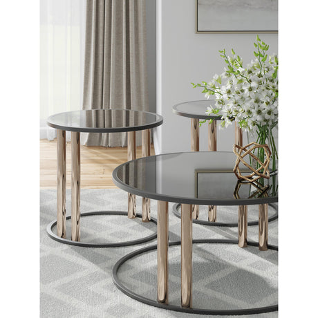  Signature Design by Ashley Hannerly T219-13 Occasional Table Set IMAGE 4