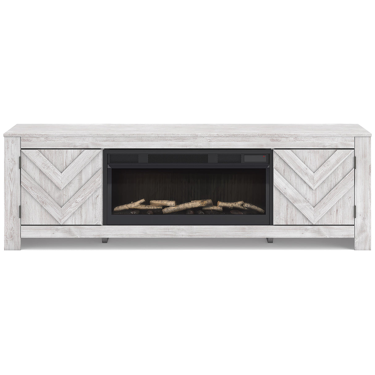  Signature Design by Ashley Cayboni W3788W1 71" TV Stand with Electric Fireplace IMAGE 1
