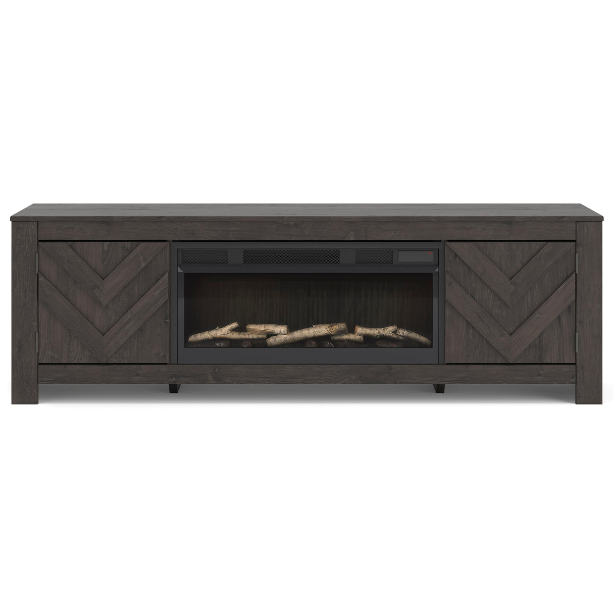  Signature Design by Ashley Cayboni W3789W1 71" TV Stand with Electric Fireplace IMAGE 1