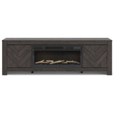  Signature Design by Ashley Cayboni W3789W1 71" TV Stand with Electric Fireplace IMAGE 1