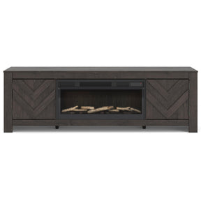 Signature Design by Ashley Cayboni W3789W1 71" TV Stand with Electric Fireplace IMAGE 1