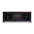  Signature Design by Ashley Wildenauer W664W1 76" TV Stand with Electric Fireplace IMAGE 1
