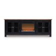  Signature Design by Ashley Wildenauer W664W2 76" TV Stand with Electric Fireplace IMAGE 1