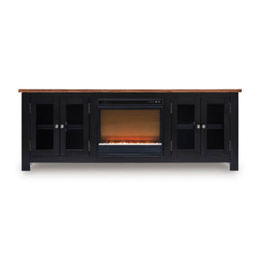  Signature Design by Ashley Wildenauer W664W2 76" TV Stand with Electric Fireplace IMAGE 1
