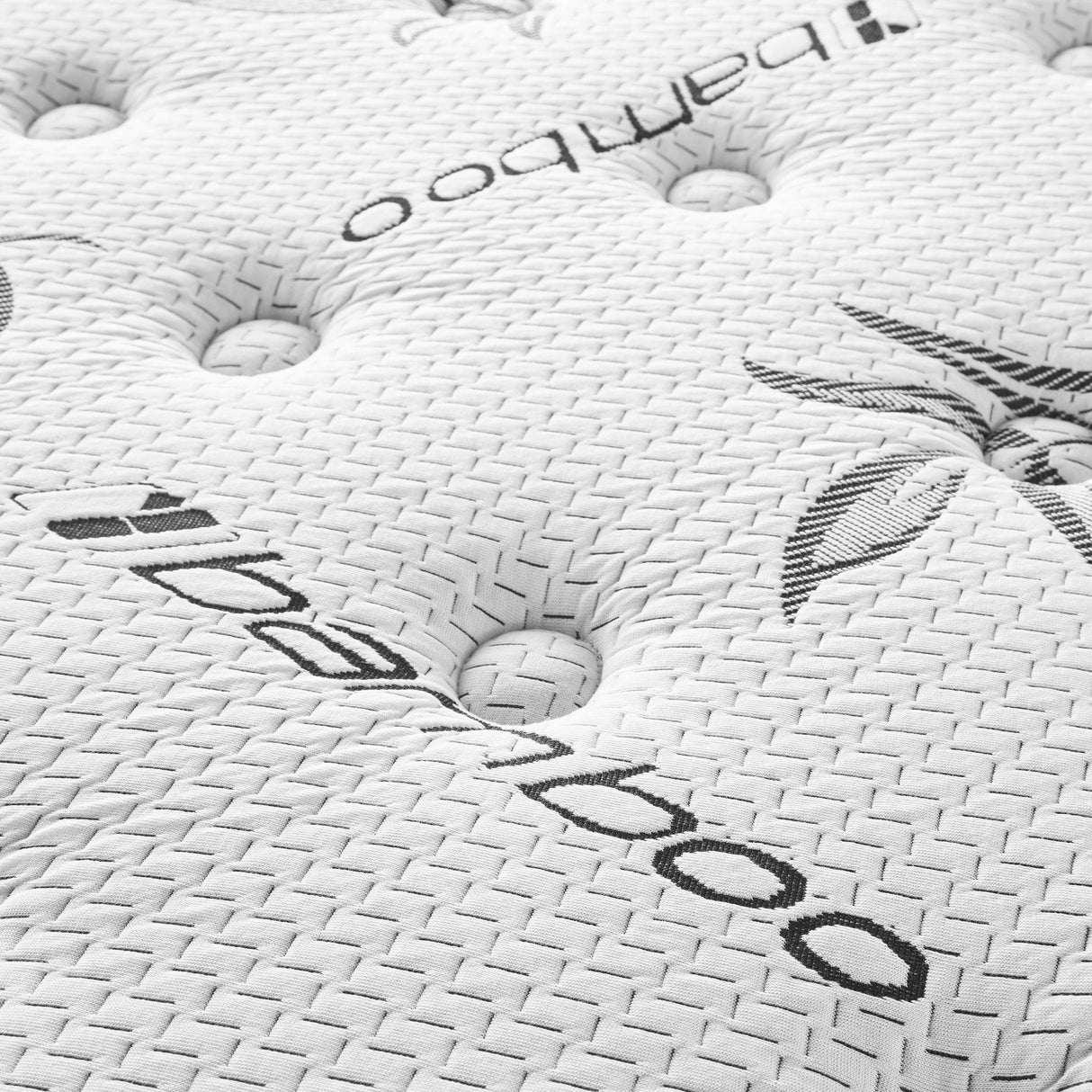  Coaster Furniture Sommet 350363KW 13" California King Bamboo Euro Top Hybrid Mattress IMAGE 3