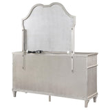  Coaster Furniture Evangeline 223393M 9-Drawer Dresser with Mirror - Silver Oak IMAGE 7