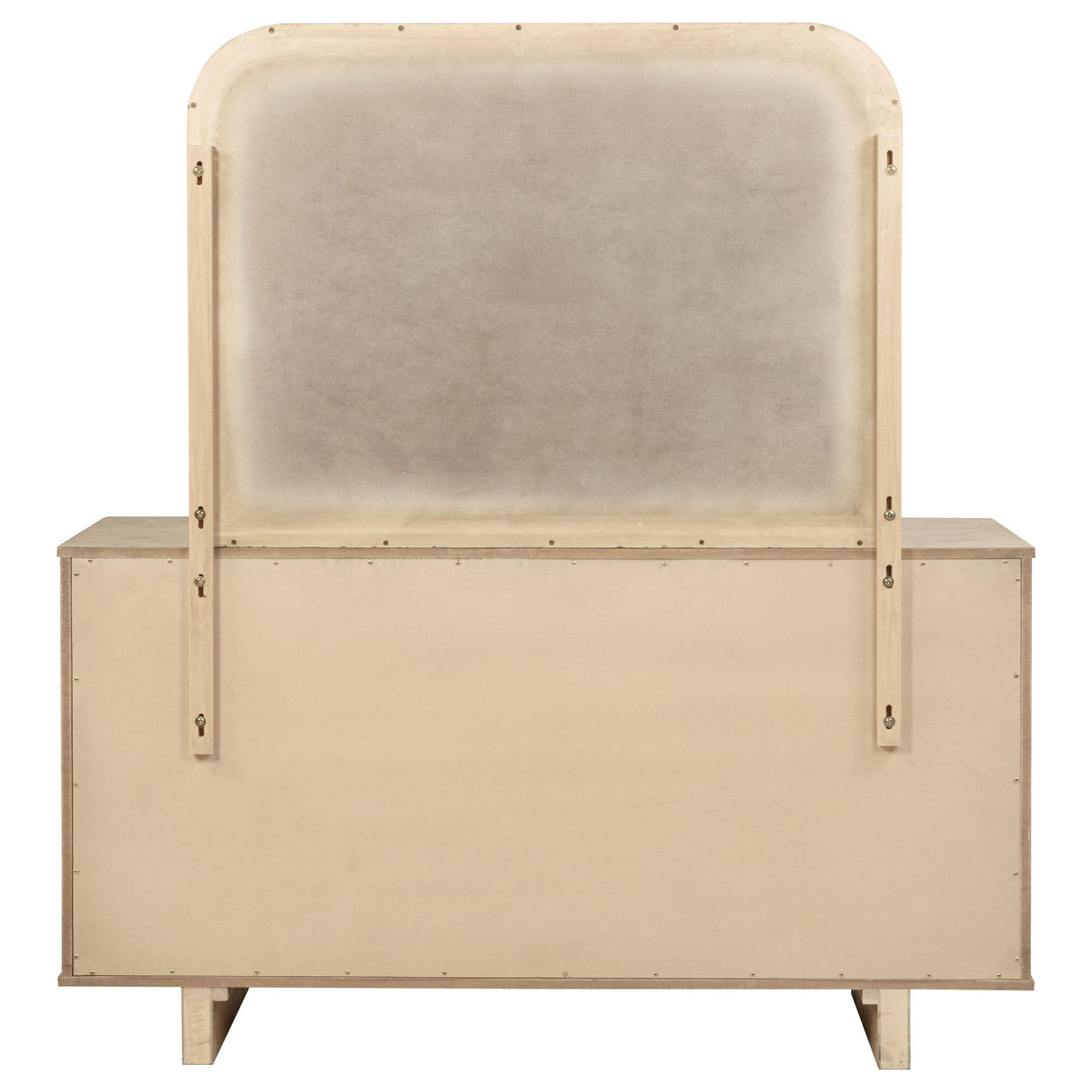  Coaster Furniture Kailani 225043M 9-Drawer Dresser and Mirror - Beige Oak IMAGE 6