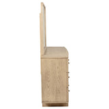  Coaster Furniture Kailani 225043M 9-Drawer Dresser and Mirror - Beige Oak IMAGE 8