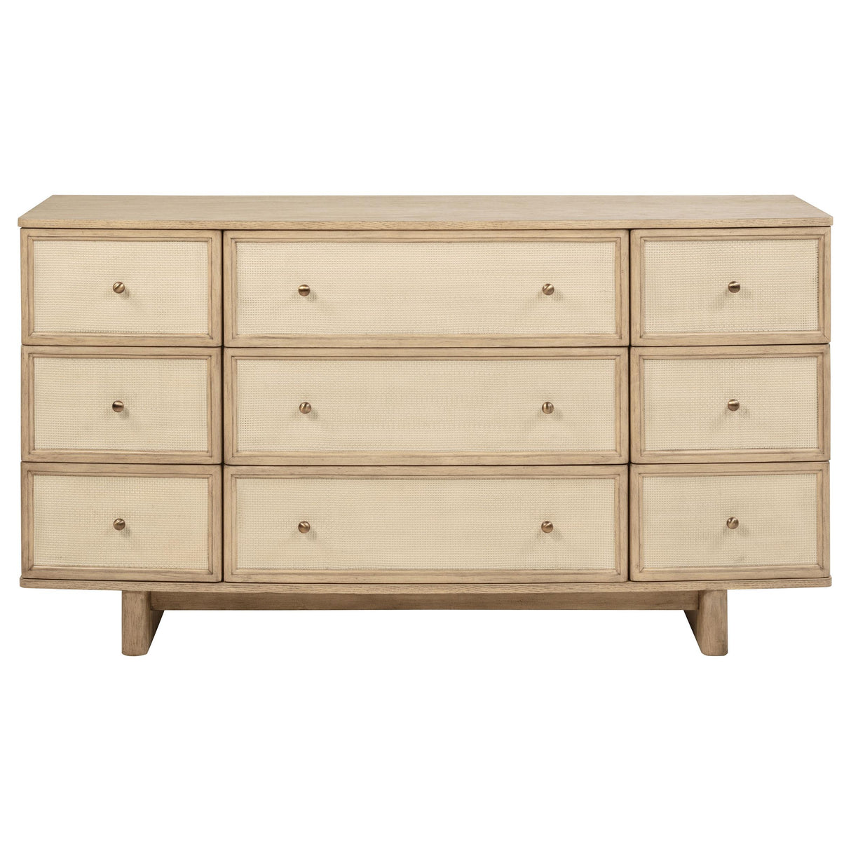  Coaster Furniture Kailani 225043 9-Drawer Dresser Cabinet - Beige Oak IMAGE 2