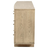  Coaster Furniture Kailani 225043 9-Drawer Dresser Cabinet - Beige Oak IMAGE 4