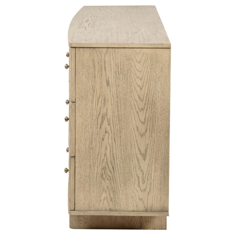  Coaster Furniture Kailani 225043 9-Drawer Dresser Cabinet - Beige Oak IMAGE 4