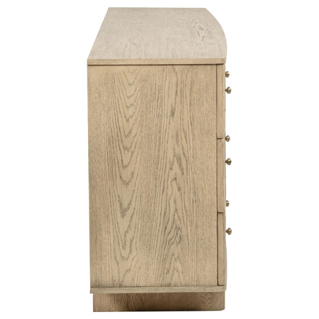  Coaster Furniture Kailani 225043 9-Drawer Dresser Cabinet - Beige Oak IMAGE 8
