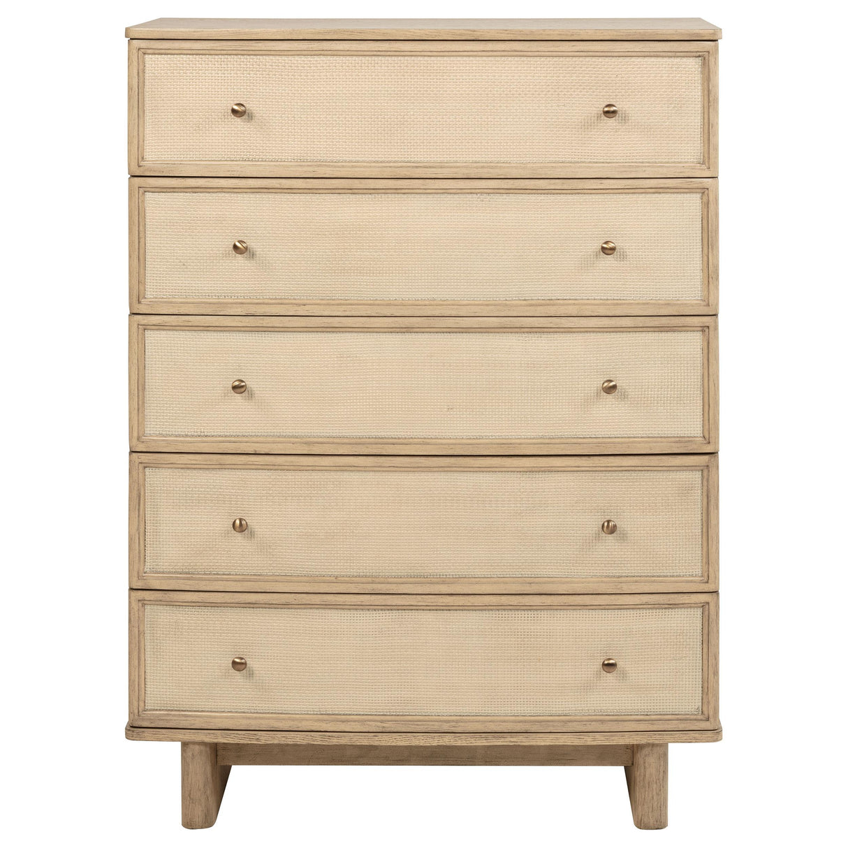  Coaster Furniture Kailani 225045 5-Drawer Bedroom Chest of Drawers - Beige Oak IMAGE 2