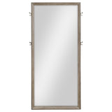  Coaster Furniture Durango 223280 80-inch Standing Floor Mirror - Washed Oak IMAGE 2